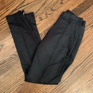 Black fashion leggings